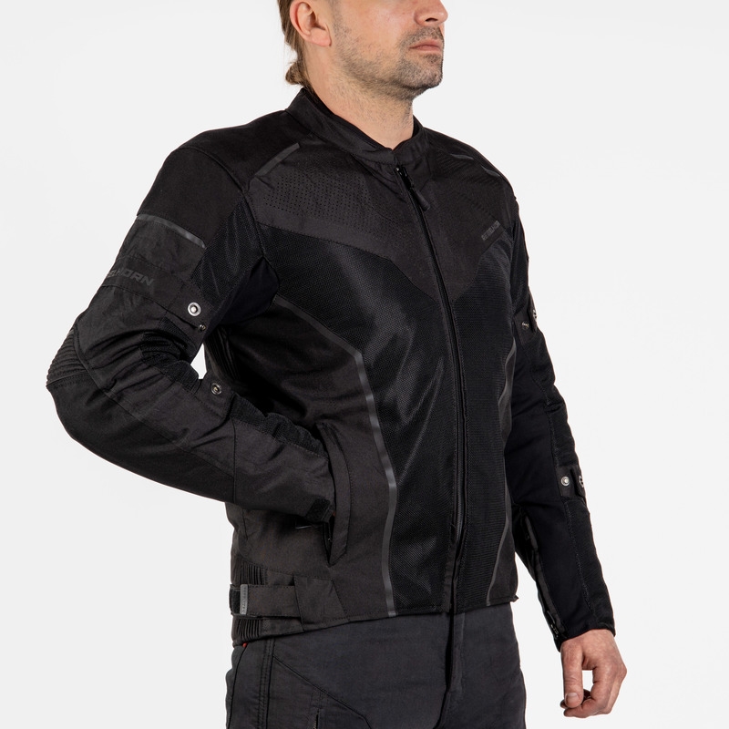 Rebelhorn Hiflow IV jachetă de motocicletă negru lichidare