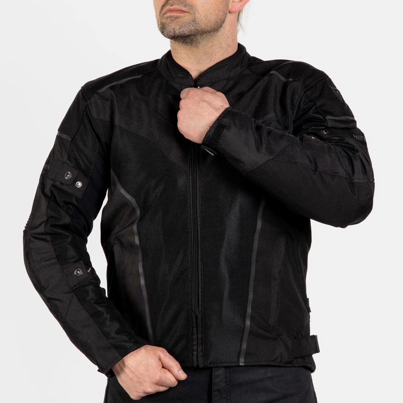 Rebelhorn Hiflow IV jachetă de motocicletă negru lichidare