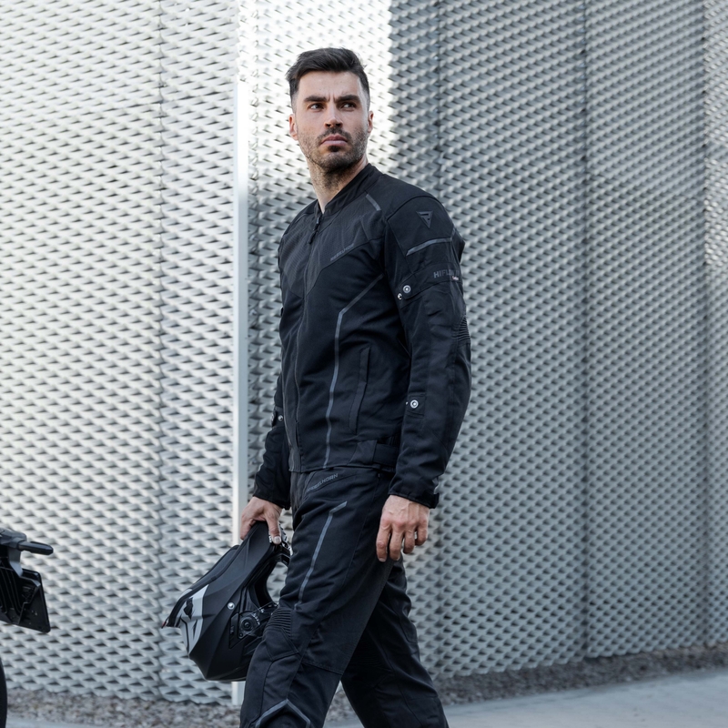 Rebelhorn Hiflow IV jachetă de motocicletă negru lichidare