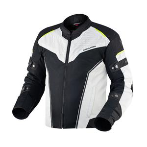 Rebelhorn Hiflow IV negru-argintiu-galben-fluo jachetă de motocicletă