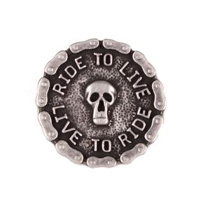 Insigna Live Skull