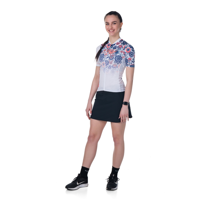 Tricou alb Kilpi Oreti pentru femei - mânecă scurtă lichidare