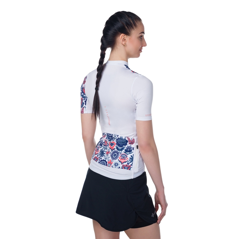 Tricou alb Kilpi Oreti pentru femei - mânecă scurtă lichidare