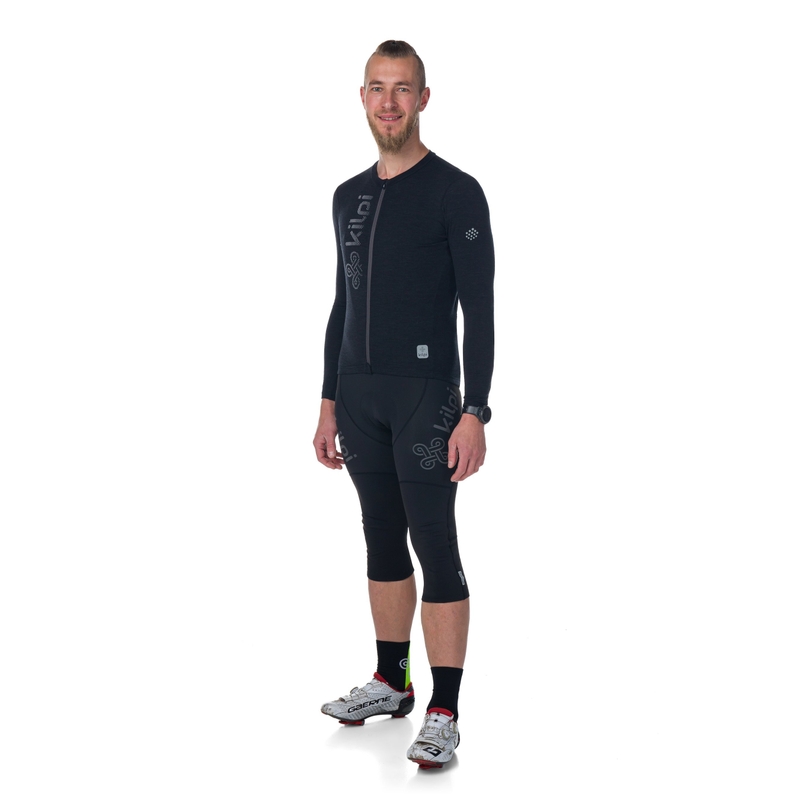 Pantaloni de ciclism 3/4 Kilpi Arenal negru lichidare