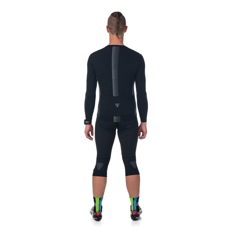 Pantaloni de ciclism 3/4 Kilpi Arenal negru lichidare