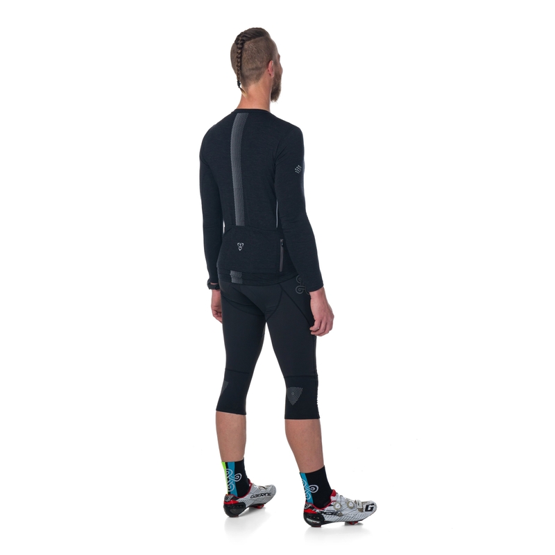Pantaloni de ciclism 3/4 Kilpi Arenal negru lichidare