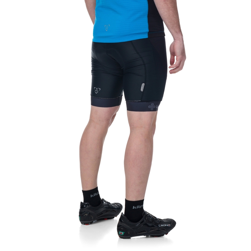 Pantaloni scurți de ciclism Kilpi Pressure negru lichidare
