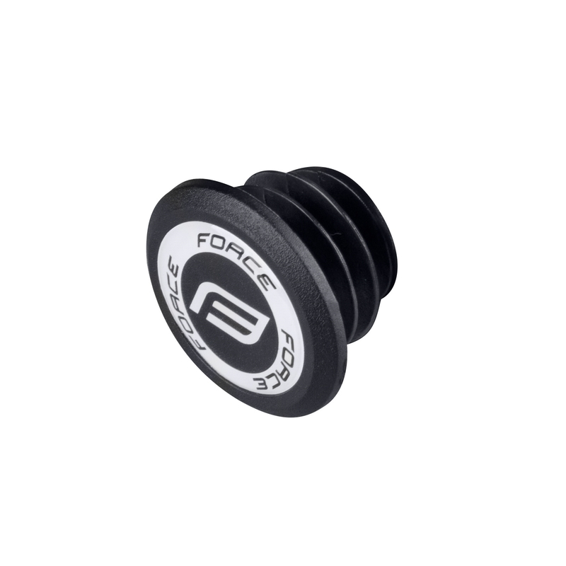 Capace de capăt de ghidon FORCE cu logo PVC lichidare