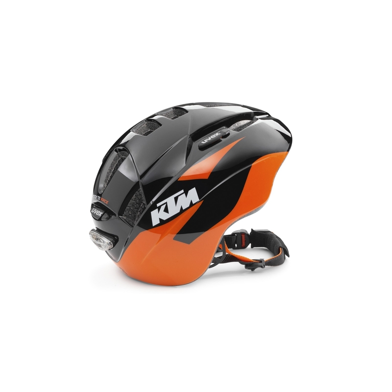 Cască de bicicletă pentru copii KTM negru-portocaliu