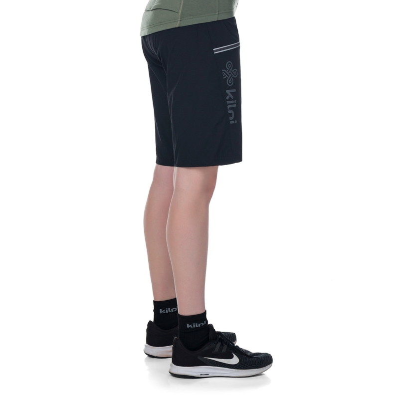Pantaloni scurți Kilpi Trackee 22 negru pentru femei lichidare