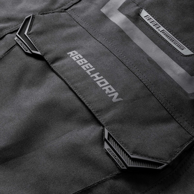 Rebelhorn Cubby IV jachetă de motocicletă negru lichidare