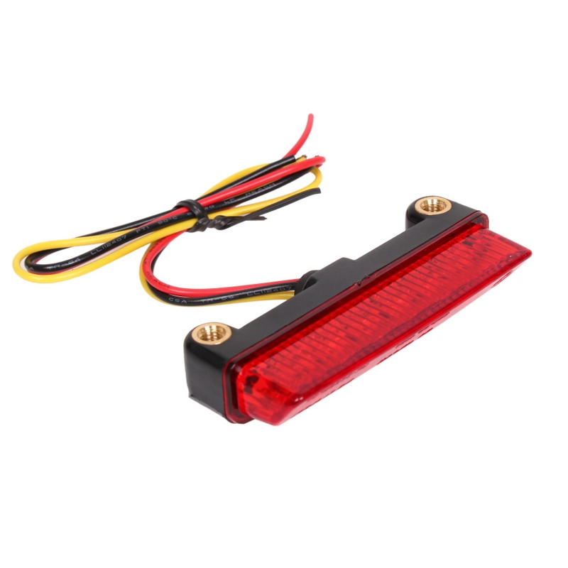 R-TOOL LED spate cu LED-uri cu sticlă roșie