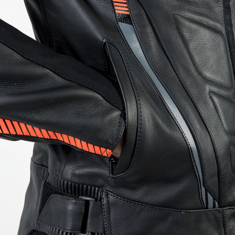 Jacheta de motociclete Ozone RS600 negru-portocaliu výprodej lichidare