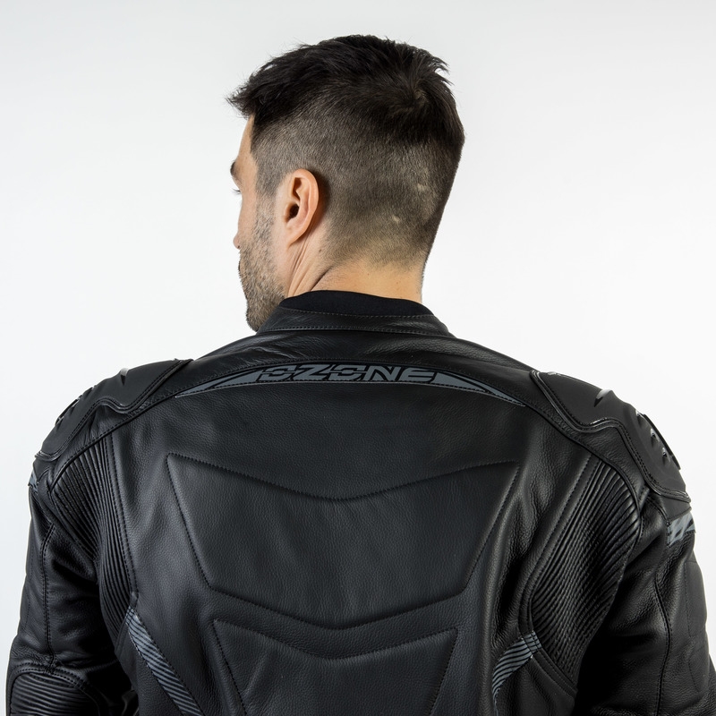 Ozone RS600 negru și gri jacheta de motociclete negru și gri výprodej lichidare