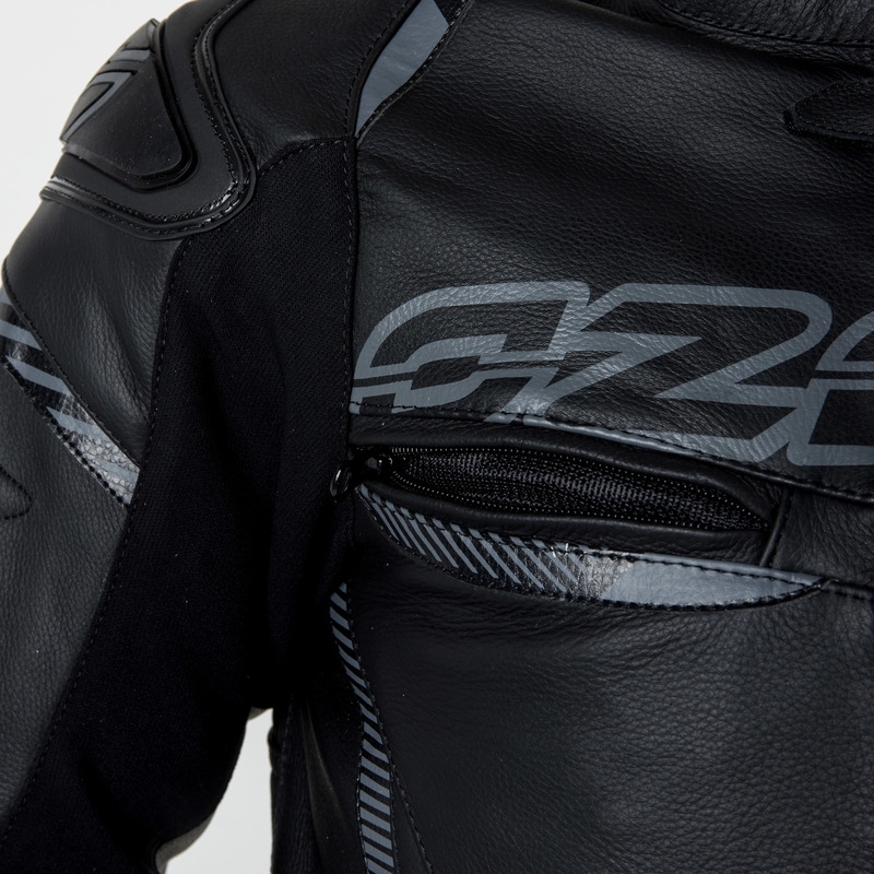 Ozone RS600 negru și gri jacheta de motociclete negru și gri výprodej lichidare