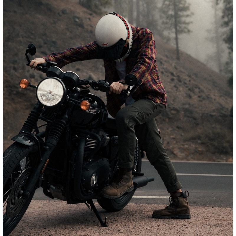 BROGER Alaska II blugi de motocicletă BROGER Alaska II verde măsliniu lichidare