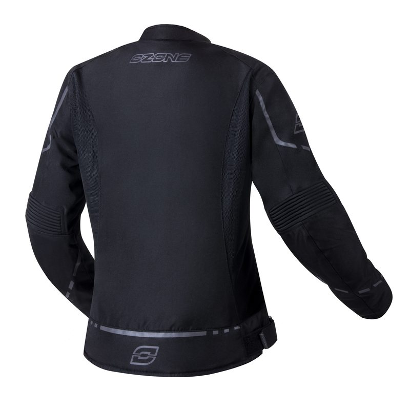 Jachetă de motocicletă Ozone Jet II Black pentru femei lichidare