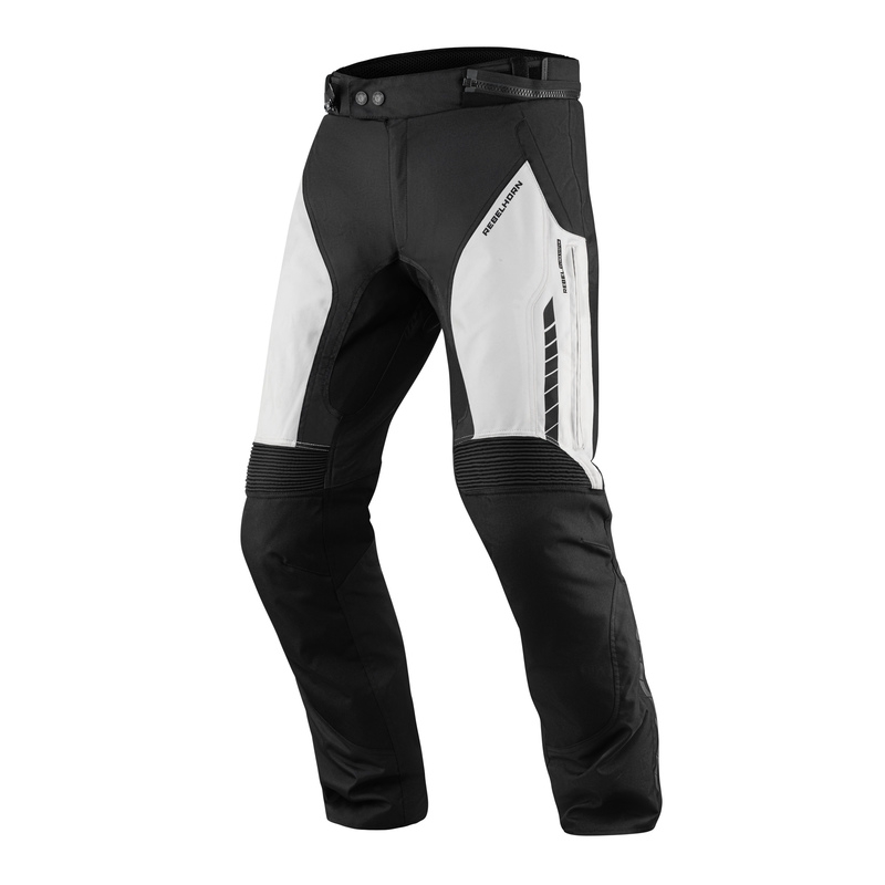 Pantaloni de motocicletă Rebelhorn Hiker III negru-gri lichidare