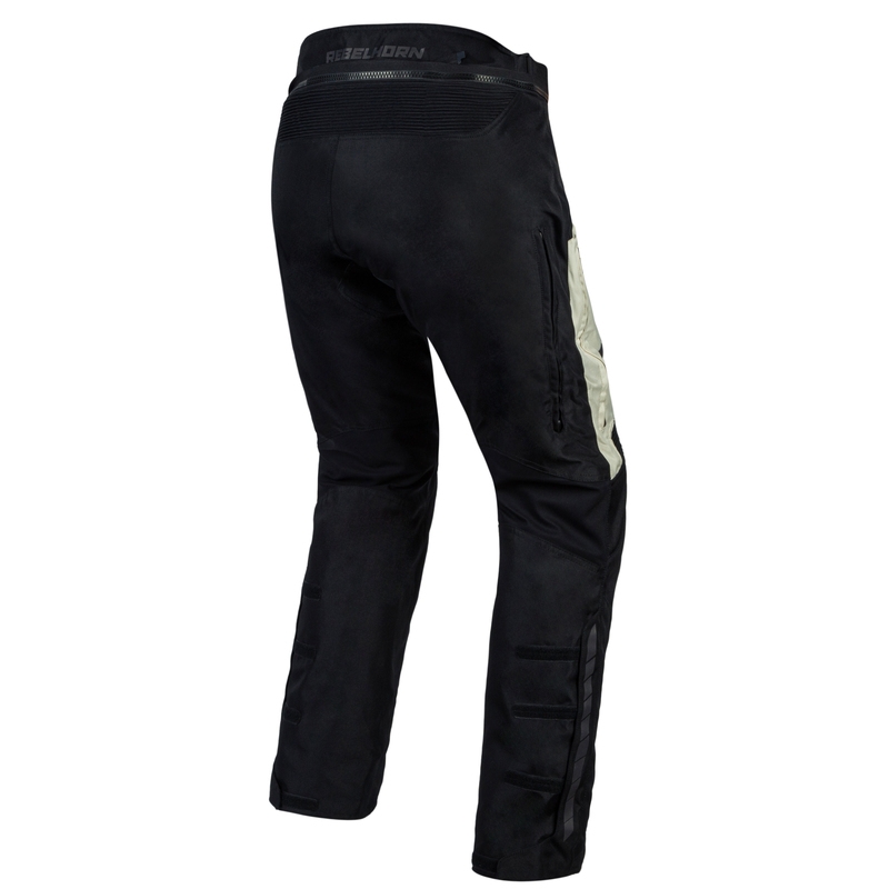 Pantaloni de motocicletă Rebelhorn Hiker III negru-gri lichidare