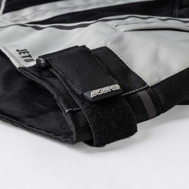 Geacă moto Ozone Jet II gri-negru-galben-fluo lichidare