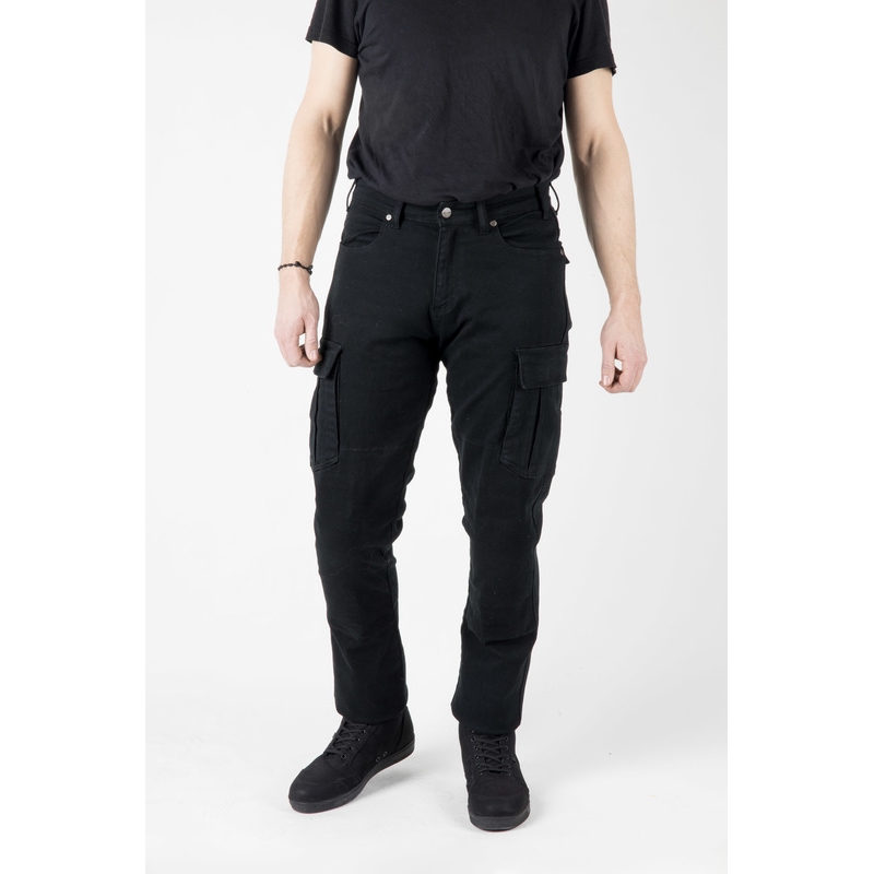 Blugi Ozone Shadow II Negru pentru motociclete lichidare