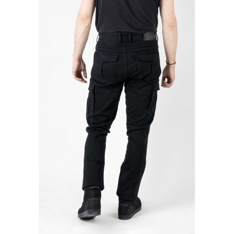 Blugi Ozone Shadow II Negru pentru motociclete lichidare