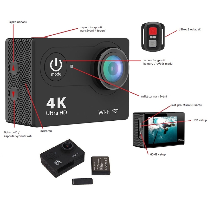 Cameră de exterior H9R