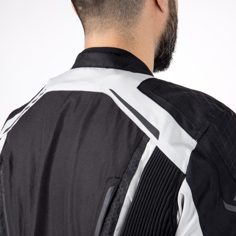Jachetă de motocicletă Ozone Edge II negru-gri