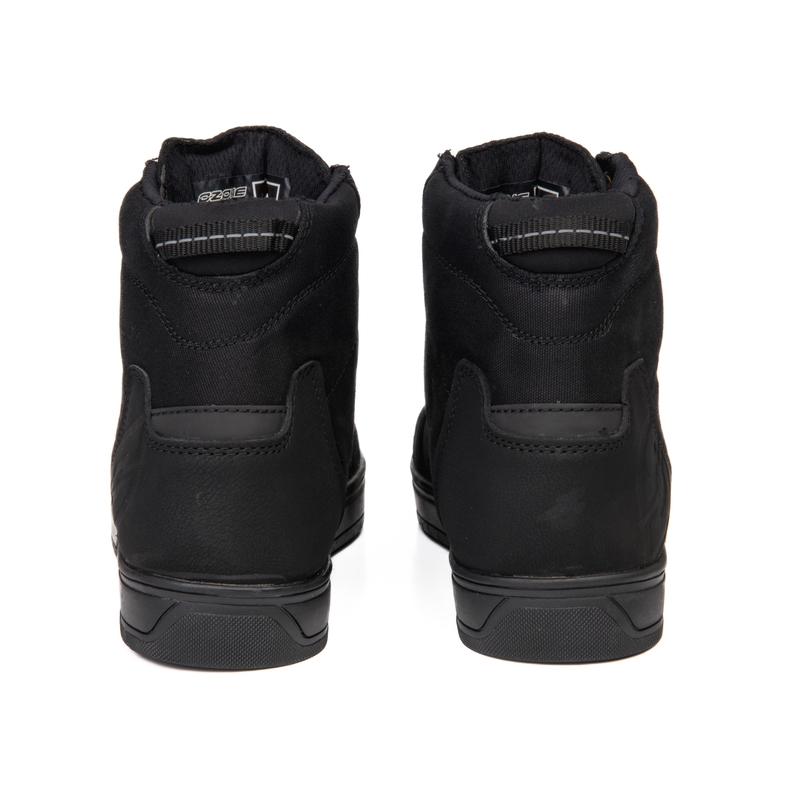 Ghete motociclete Ozone Town negru-galben fluo