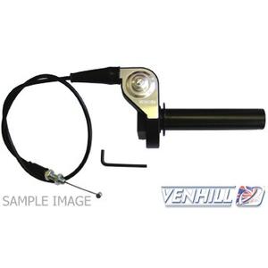 Fast action twistgrip 600A Venhill H02-4-049/9-BK