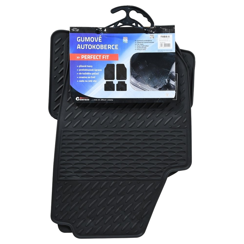 Covoare de cauciuc PERFECT FIT set de 4 bucăți FABIA II
