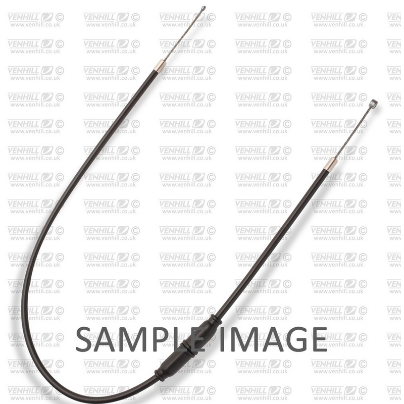 Universal rear brake cable Venhill Negru