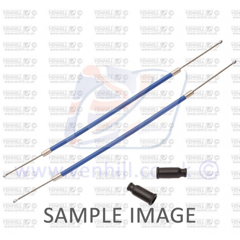 Cablu de soc Venhill 2x lower Albastru