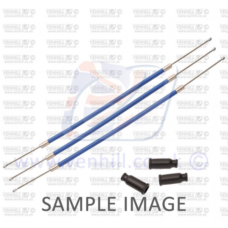 Cablu de soc Venhill 3 pack Albastru