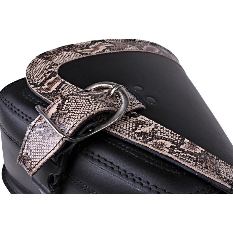 RSA Serpent geantă din piele pentru motocicleta HD Softail