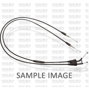 Throttle cables (pair) Venhill K02-4-042-BK featherlight Negru