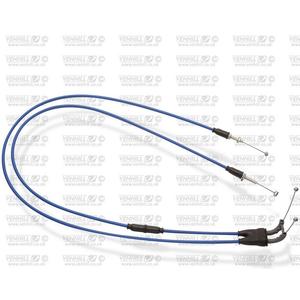 Throttle cables (pair) Venhill K02-4-036-BL featherlight Albastru