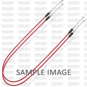 Throttle cables (pair) Venhill H02-4-045-RD featherlight Rosu