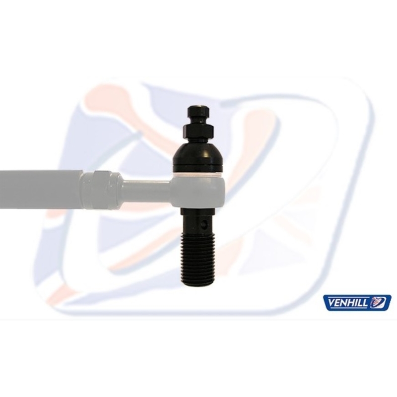 Banjo bolt bleed Venhill 10x1mm Negru