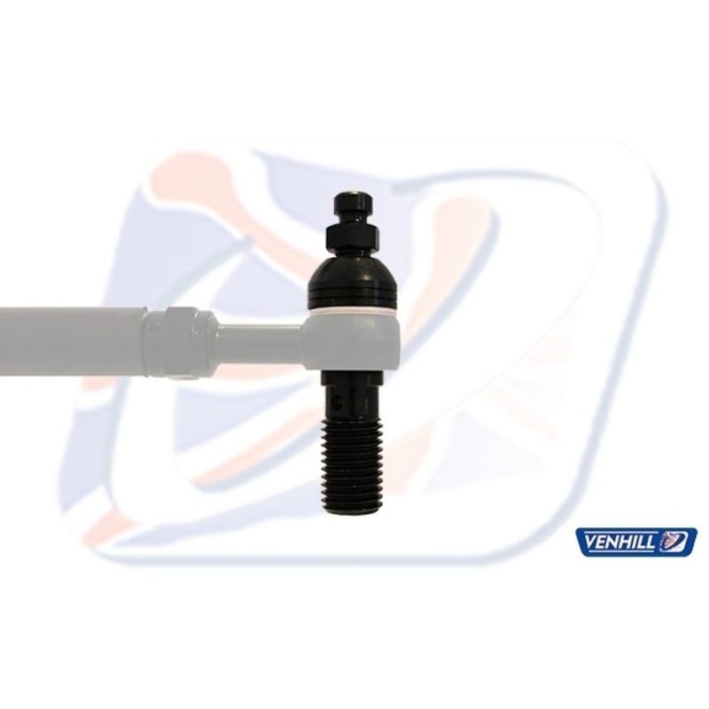 Banjo bolt bleed Venhill 10x1.25mm Negru