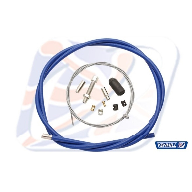Kit universal cablu de ambreiaj Venhill 1,35m Albastru