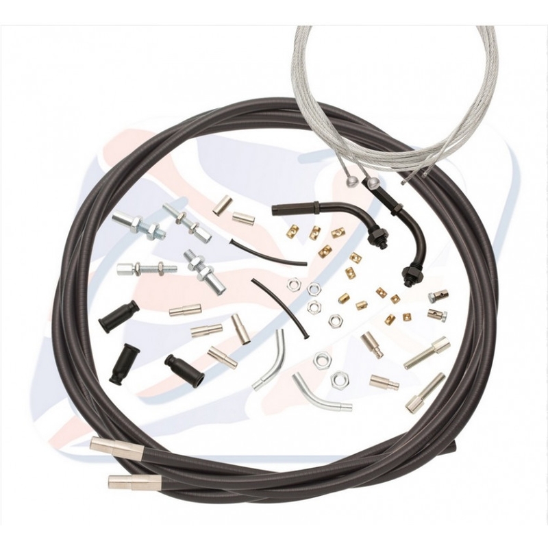 Universal throttle cables Venhill for 888 Negru