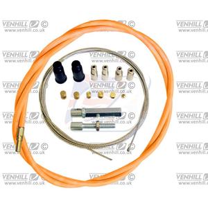 Kit universal de acceleratie Venhill U01-4-100-OR 1,35 m (2 timpi) Portocaliu