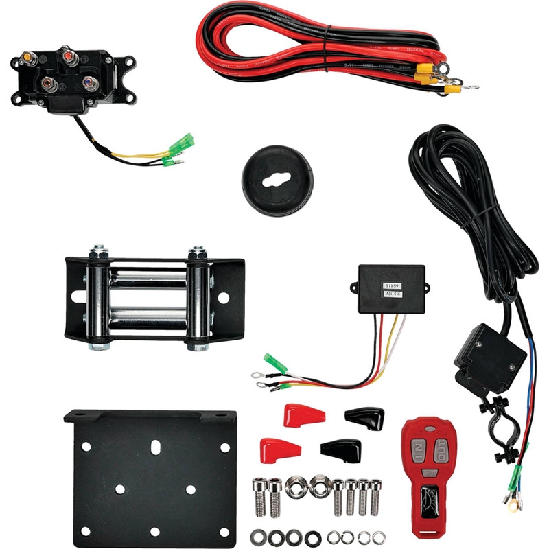 Winch All Balls Racing AB 3500LB 4-Bolt