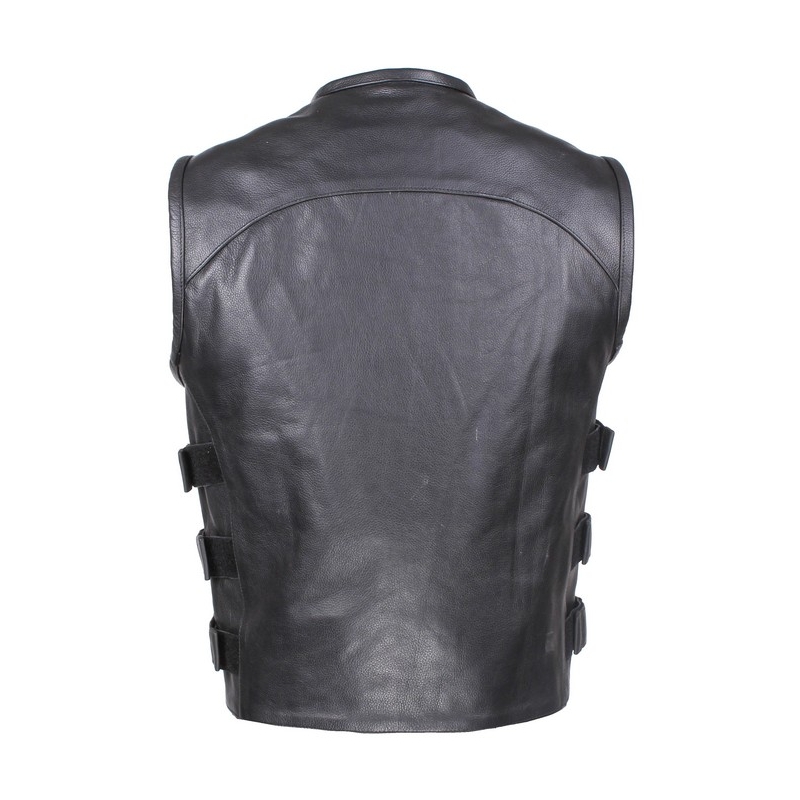 Vesta de motociclete din piele RSA Biker lichidare