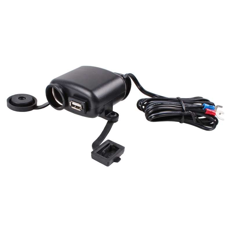 Priză rezistentă la apă și conector USB 12/24V