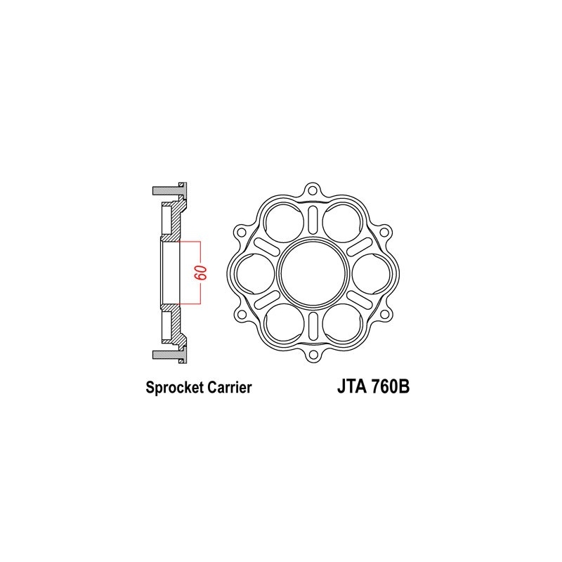 Cutie transport pinion JT