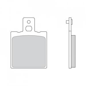 Placute de frana BREMBO 07BB0106 CC ROAD