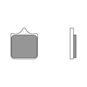 Placute de frana BREMBO 07BB33RC