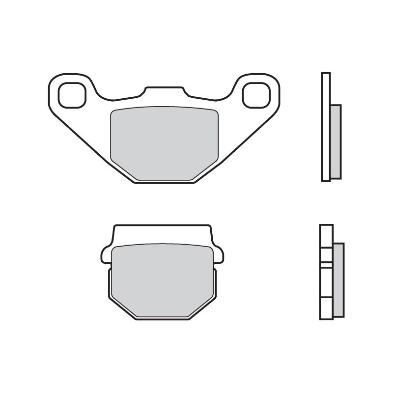 Placute de frana BREMBO